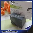 natural slate stone name card holder size 5x5cm