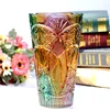Unique Design K9 Crystal High quality Glass Flower Vase Decorative Crystal Colourful Vase