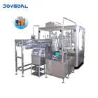 Shanghai automatic stand-up pouch filling machine jelly pouch rotary filler/capper
