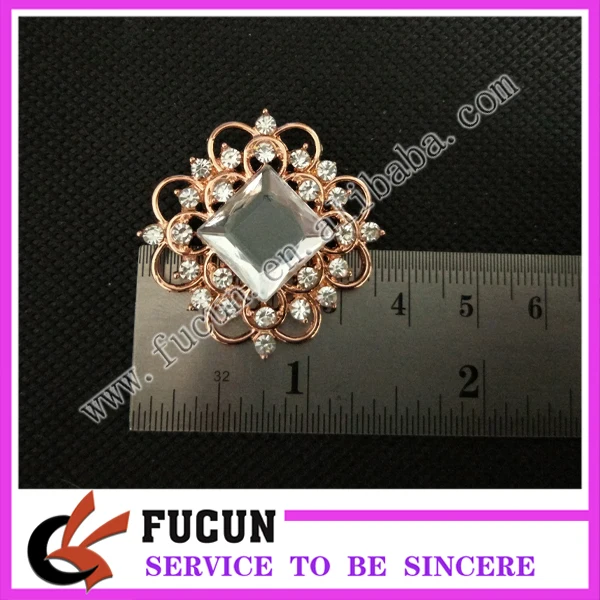 rose gold rhinestone wedding buckles 3.5cm rose gold .jpg