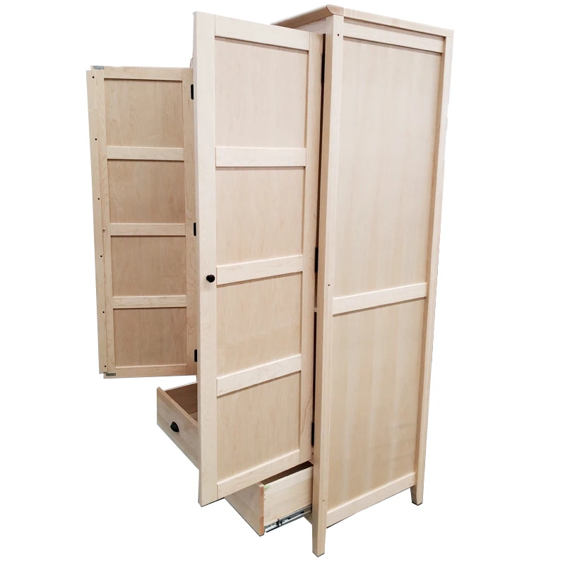 Modern Bedroom Sets With Mirror Knock Down Door Ash Wardrobe