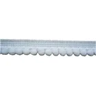 High quality lace custom heavy african voile embroidery lace trim