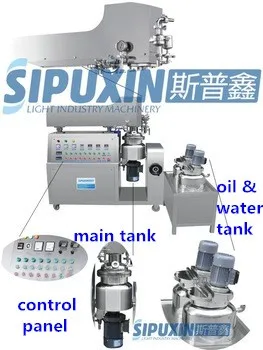 vacuum homogenizer emulsify machine