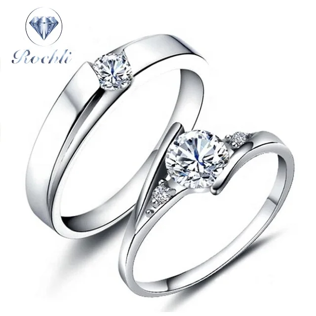 Rich Jewellery Brand Silver Plain Couple Rings Wedding Rings with zirconia For Couple, Picture
Rich Jewellery Brand Silver Plain Couple Rings Wedding Rings with zirconia For Couple, Picture