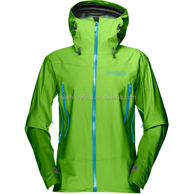 High Quality Ladies Waterproof Lightweight Green Raincoat