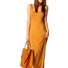 Customize Your Logo Brand Women Casual Sleeveless Tank Top Long Maxi Dress