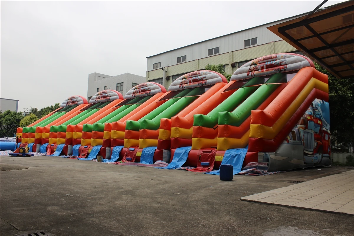 Large Cheap Clearance Giant Inflatable Water Slide With Pool For Sale Adult