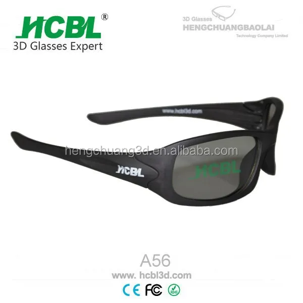 Foldable 3D Glasses For Computer 3D FILMS / Movie 3D Glasses