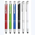 Low MOQ metal stylus pen printed company logo