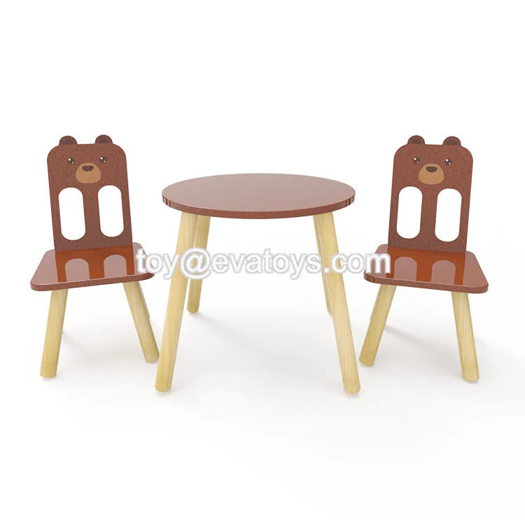 cartoon table and chairs