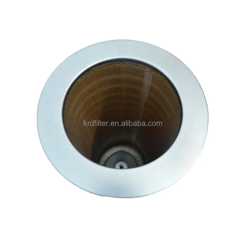 Round Hepa Air filter H14 Cylinder Cartridge for Gas Filtration
