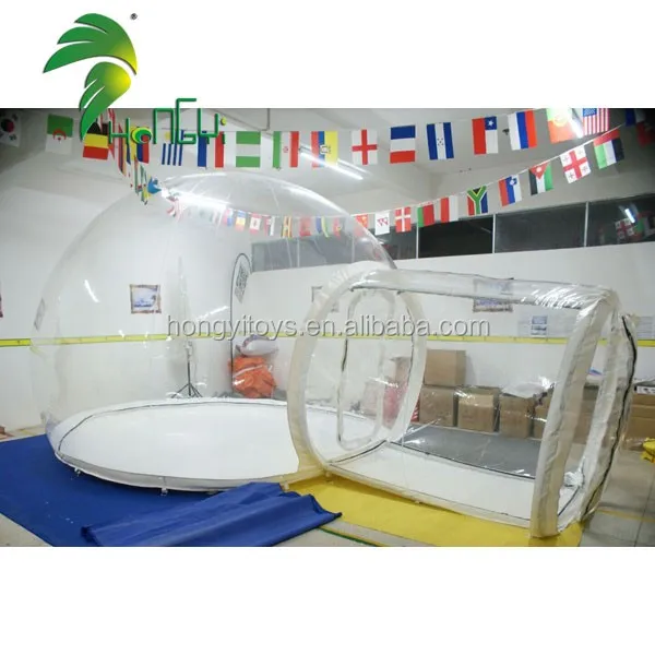 inflatable Transparent tent. (4)