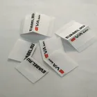 Factory Weaving Machine Making High Quality Damask Woven Label Garment Clothing Labels