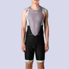 2017 New men's cycling bib shorts 3D padded gel cycling wear,cycling suspenders trouser pants