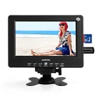 7 Inch Lcd Led Car Monitors Analog And Digital Tv Mini Digital Portable Lcd Tv