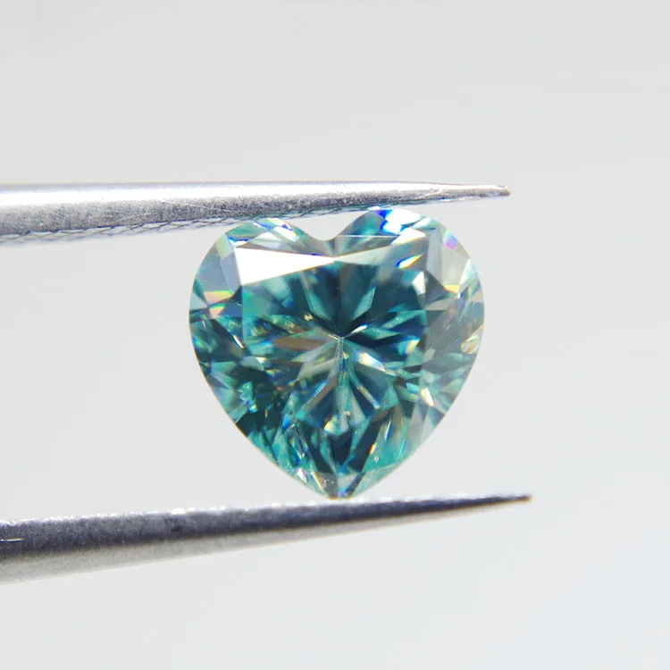 GIA Certified 7.5*7.5mm Light Green Color Heart Cut Diamond Moissanite Wholesale Price, Lasting long
GIA Certified 7.5*7.5mm Light Green Color Heart Cut Diamond Moissanite Wholesale Price, Lasting long