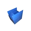 Recycled foldable corrugated plastic pp apple fruit packaging boxes