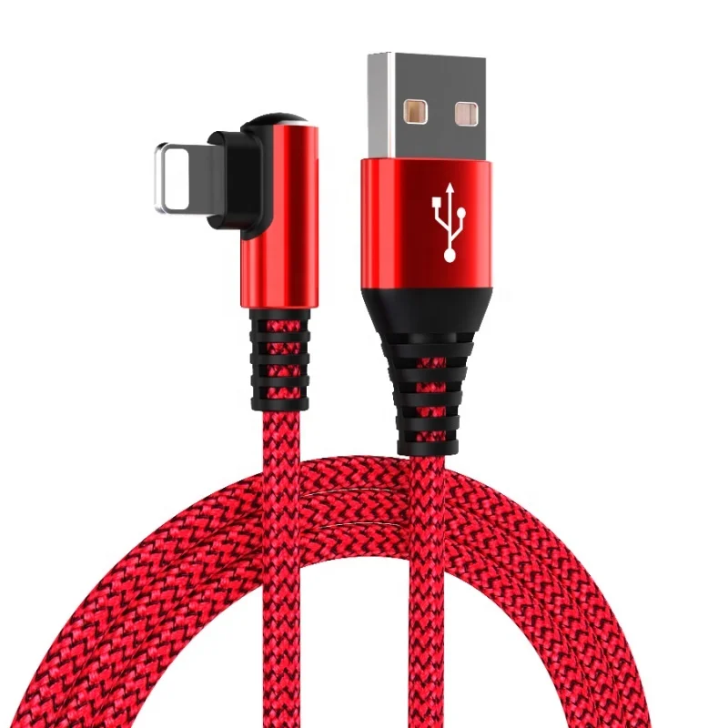 90 Degree Charging Cable for iPhone Cable Fast Charger for iphone XS Max X 8 7 6 iPad Mobile Phone Cables Free Shipping
90 Degree Charging Cable for iPhone Cable Fast Charger for iphone XS Max X 8 7 6 iPad Mobile Phone Cables Free Shipping