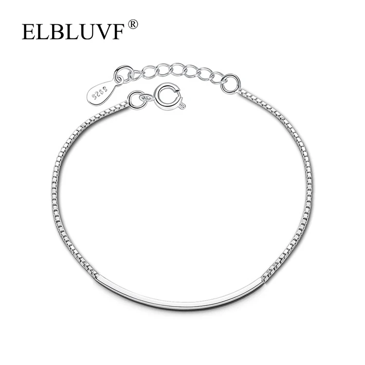 ELBLUVF Free Shipping Copper Alloy Women Jewelry Pure 925 Sterling Silver Plated Bar Bracelet Bangle, White gold
ELBLUVF Free Shipping Copper Alloy Women Jewelry Pure 925 Sterling Silver Plated Bar Bracelet Bangle, White gold