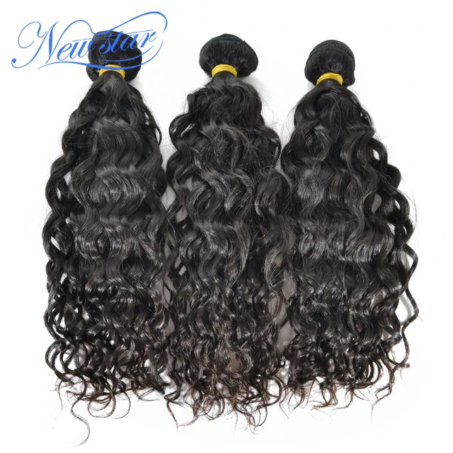 natural & shining new star hair straight virgin hair bundles