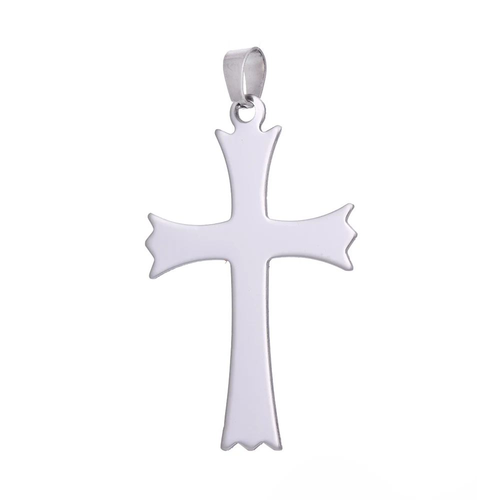 Custom Necklace Accessories Different Cross Shaped Stainless Steel Material DIY Charm Pendant
Custom Necklace Accessories Different Cross Shaped Stainless Steel Material DIY Charm Pendant
