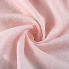 Factory promotion price pink lurex style plain dyed Shaoxing rayon clothing fabric for women wear
