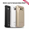 Ultra Slim Portable Rechargeable External Battery Backup Power Bank Charger Case Cover for Samsung Galaxy Note 5