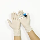 Latex gloves without powder with design