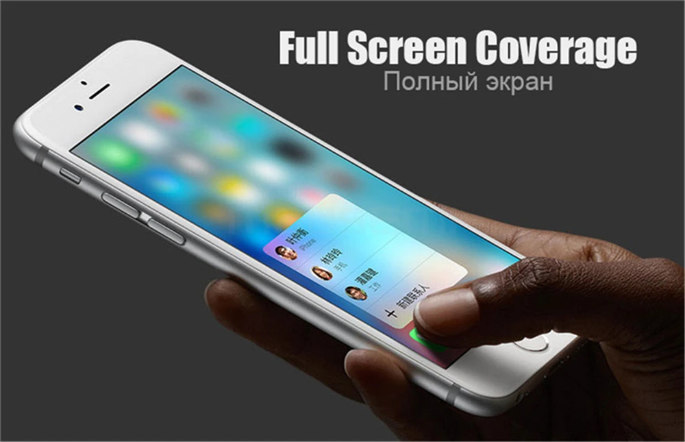 MOSUEMI Screen Protector For iPhone 8 Glass 3D Full Cover Tempered Anti-Knock Premium Hard FilmFor iPhone 8 Plus On Glass Film (3)