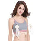 Maternity Bra Postpartum Hands Free Breast Pump Nursing Bra Accessory Wirefree Maternity Tops Breastfeeding Vest
