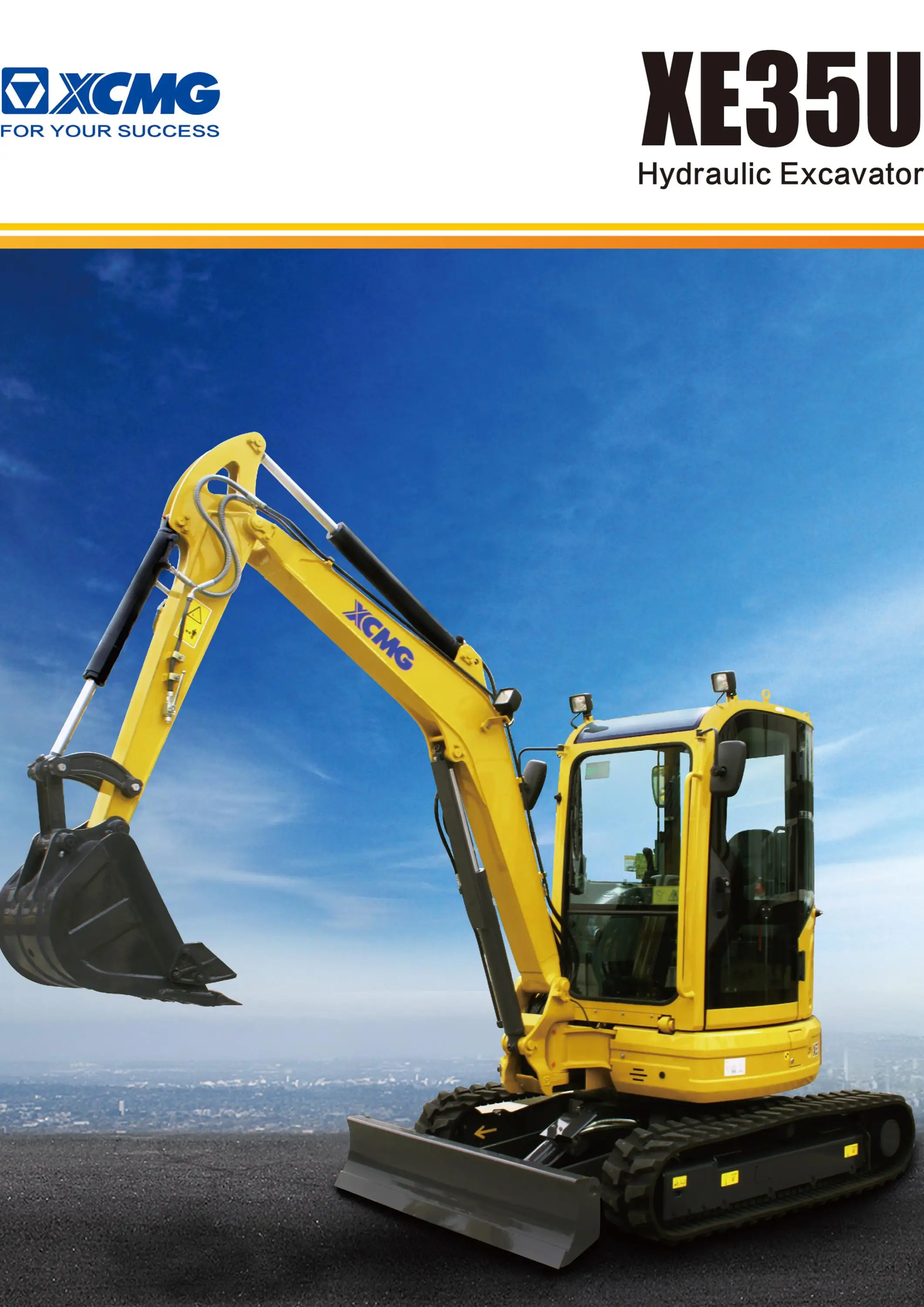 xcmg excavate sale xe35u with ce certificate 3.5t