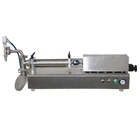 2 heads automatic/semi automatic liquid filling machine hopper