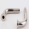 Oem custom manufacturer fabrication tin plated brass elbow Welded Threaded Fittings