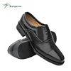 Made to order leather upper anti slip rubber sole officer men shoes