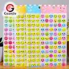 3d puffy expression self adhesive sticker emoji cartoon sticker for kids