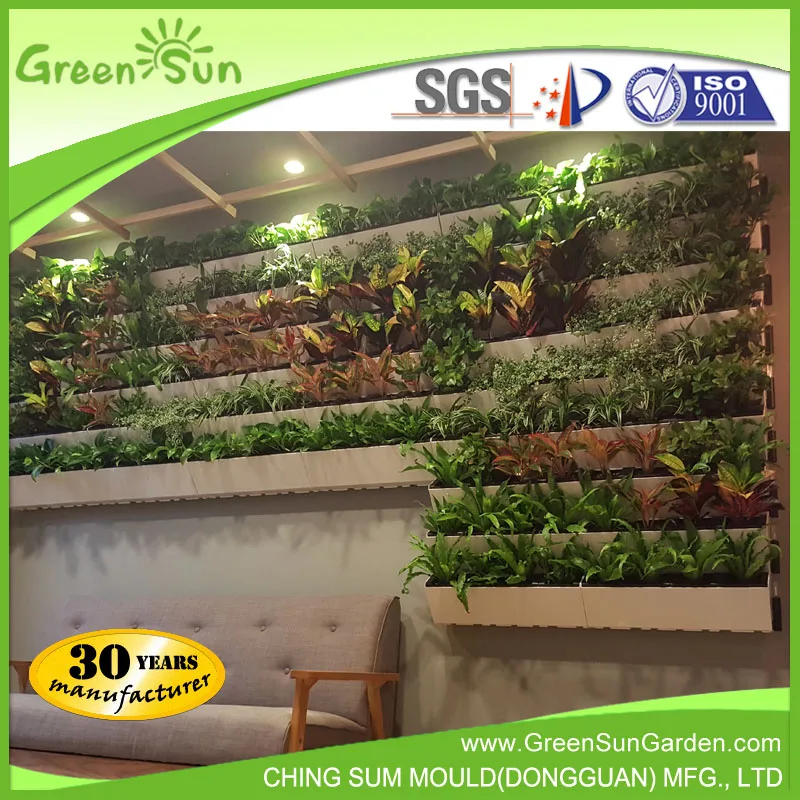 Greensun vendita calda auto irrigazione giardino verticale parete ... Giardino a parete