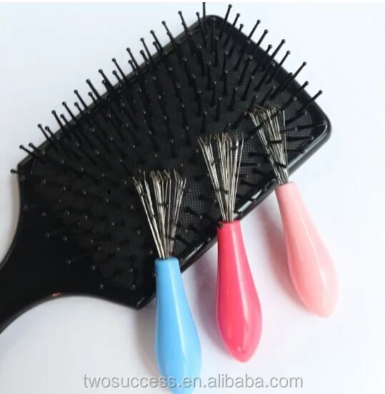 Super Durable Plastic Comb Cleaner Remover Hair Brush With Hair Clean Tool