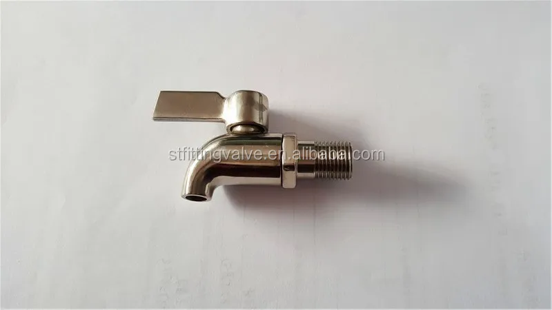 Beverage Dispenser Replacement Nozzle Water Spigot, Stainless