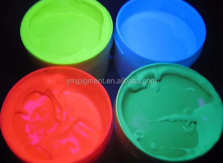 fluorescent pigment inks