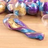 Gold/Blue/Purple color DIY Crystal Clay Slime Mud Toys Egg Shaped Colorful Children Fun Non-Toxic