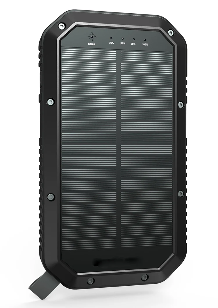 Waterproof Travel Powerbanks USB Solar Wireless Mobile Phone Charger For iPhone 8 X - ANKUX.COM