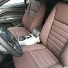 International brand car seat cover/microfiber PVC PU leather original western fluffy custom made car seat covers