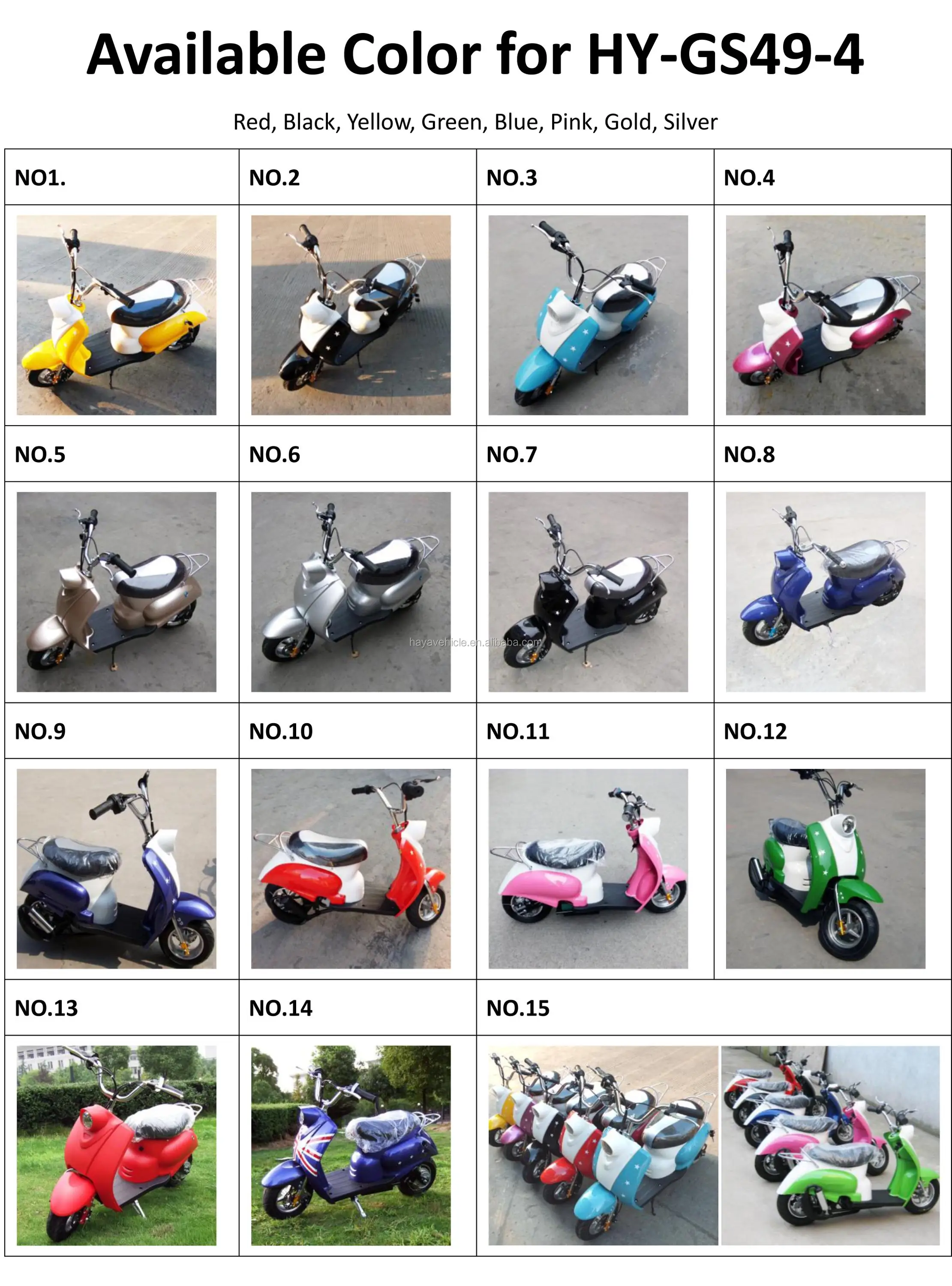 Available Color