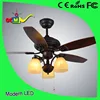 Multi-function modern lighting 52 inch energy saving high quality celing fan with light
