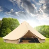 Canvas Bell Tent Family Camping Tent Outdoor Glamping 5x4m Touarg Tent