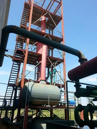 waste oil distillation plant
