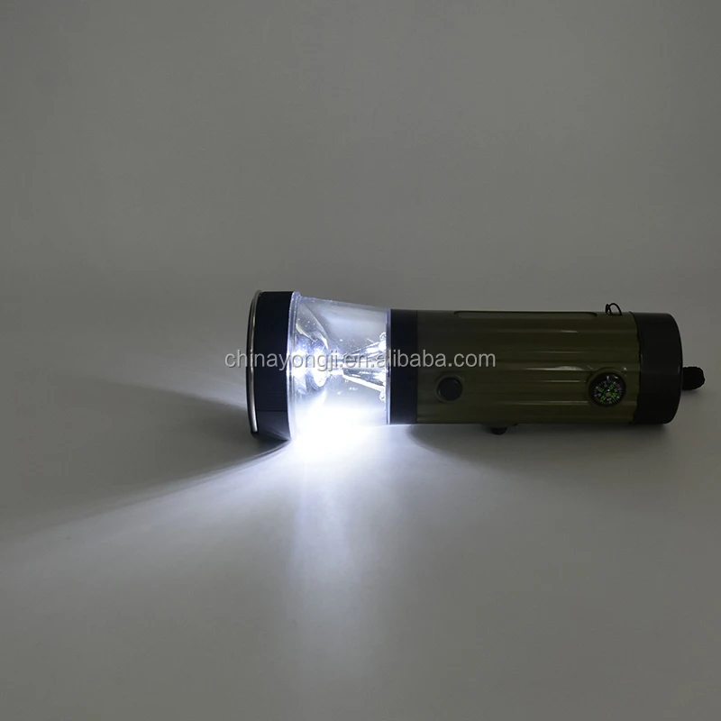 New Products 2019 Warning Light Solar/Compass/Torch Light Led Flashlight