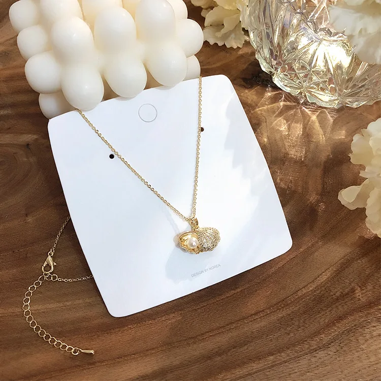 French elegant gold exquisite chic ocean full diamond crystal fan shell pearl necklace cowrie shell pearl beads pendant necklace, Picture
French elegant gold exquisite chic ocean full diamond crystal fan shell pearl necklace cowrie shell pearl beads pendant necklace, Picture