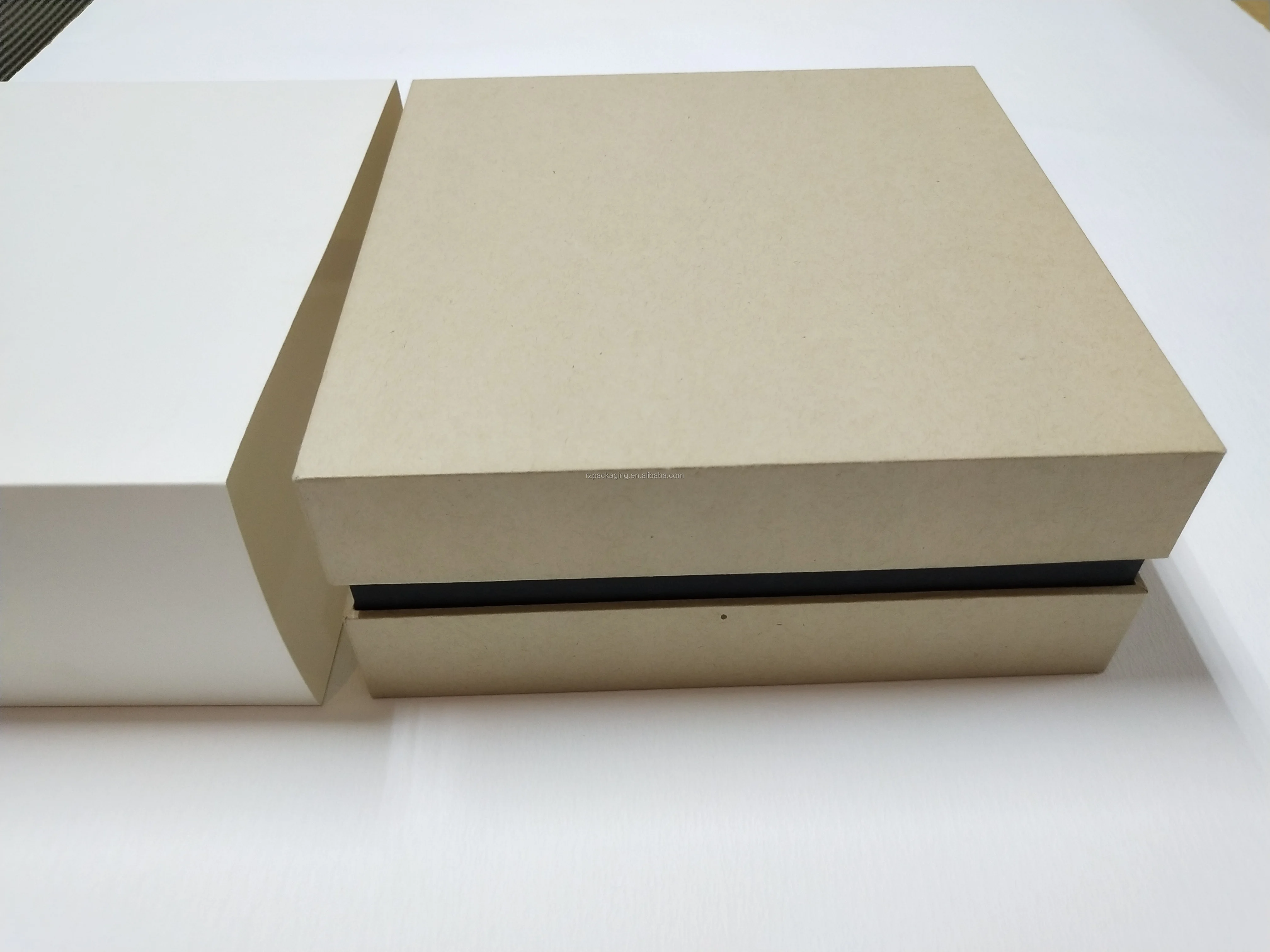 brown color kraft large lingerie gift boxes underwear folding