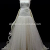 Hot sell sleeveless A-line wedding dress bridal gown